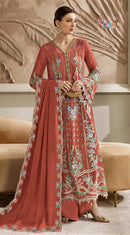Shree Fabs Sf 5538 04 Chiffon Heavy Embroidery Work Pakistani Suit