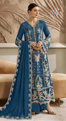 Shree Fabs Sf 5538 03 Chiffon Heavy Embroidery Work Pakistani Suit