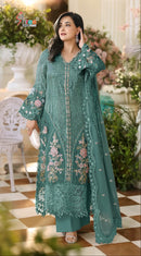 Shree Fabs Sf 5650 Heavy Chffon Embroidery Work Pakistani Suit