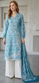 Mehboob Tex 2135 A Designer Pure Cambric Cotton Pakistani Suit