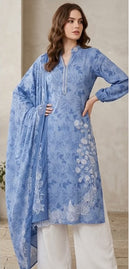 Mehboob Tex 2135 C Designer Pure Cambric Cotton Pakistani Suit