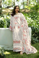 Saniya Trendz 7217 B Premium Cotton Chikankari Embroidered Work Pakistani Suit