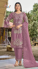 Shree Fabs Sf 5619 H Heavy Fox Georgette Heavy Embroidery Work Pakistani Suit