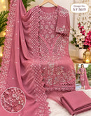 Shree Fabs Sf 5619 E Heavy Fox Georgette Heavy Embroidery Work Pakistani Suit