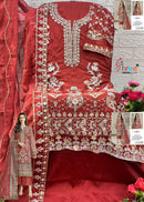 Shree Fabs Sf 5557 D Chiffon Heavy Embroidery Work Pakistani Suit