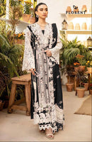 Florent 1090 A Cambric Cotton Heavy Embroidery Work Pakistani Suit