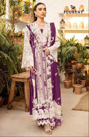 Florent 1090 C Cambric Cotton Heavy Embroidery Work Pakistani Suit