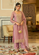 Eba 50149 C Designer Salsa Emboidery Work Suit