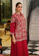 Eba 9943 C Designer Chinin Embroidery Work Suit