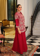 Eba 9943 C Designer Chinin Embroidery Work Suit