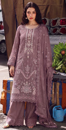 Motifz 5512 B Siffon Embroidery Khatli Work Pakistani Suit