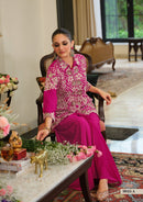 Eba 9943 A Designer Chinin Embroidery Work Suit