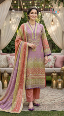 Shree Fabs Sf 5641 D Heavy Digital Chiffon Embroidery Work Pakistni Suit