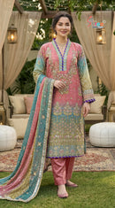 Shree Fabs Sf 5641 B Heavy Digital Chiffon Embroidery Work Pakistni Suit