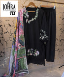 Johra Tex Jt 205 Cambric Cotton Embroidery Work Pakistani Suit