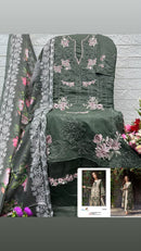 Saniya Trendznx 7219 B Cotton Chikankari Embroidered Pakistani Suit