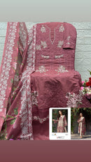 Saniya Trendznx 7219 C Cotton Chikankari Embroidered Pakistani Suit