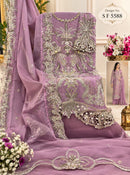 Shree Fabs Sf 5588 E Chiffon Heavy Embroidery Work Pakistani Suit