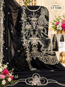 Shree Fabs Sf 5588 F Chiffon Heavy Embroidery Work Pakistani Suit