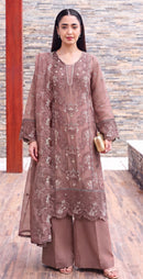 Motifz 5518 D Designer Siffon Embroidery Khatli Work Pakistani Suit