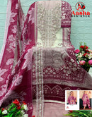 Aasha Designer 1034 B Premium Cotton Printed Embroidery Work Pakistani Suit