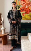 Alzohaib Az 1647 Pure Cotton Heavy Patch Work Pakistani Suit