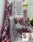 Alzohaib Az 1624 Pure Cotton Heavy Patch Work Pakistani Suit