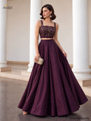 Alizeh 9005 C Burgundy Designer Embroidered Lehenga Choli