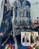 Saniya Trendz 5001 S Cotton Chikankari Embroidered Work Pakistani Suit