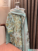 Maria.B 1119 B Premium Cotton Embroidery Work Pakistani Suit