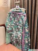 Maria.B 1119 D Premium Cotton Embroidery Work Pakistani Suit