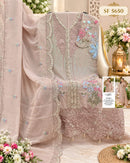 Shree Fabs Sf 5650 H Heavy Chffon Embroidery Work Pakistani Suit