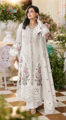 Shree Fabs Sf 5650 G Heavy Chffon Embroidery Work Pakistani Suit