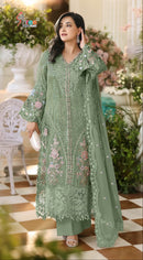 Shree Fabs Sf 5650 F Heavy Chffon Embroidery Work Pakistani Suit