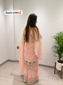 BE 486 Georgette Sequence Embroidery Work Suit