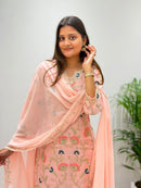 BE 486 Georgette Sequence Embroidery Work Suit