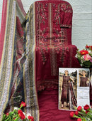 Saniya Trendz 7133 Reyon Cotton Embroidered Work Pakistani Suit