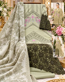 Shree Fabs 4566 B Pure Cotton Heavy Self Embrodery Work Pakistani Suit