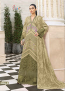 Shree Fabs 4566 B Pure Cotton Heavy Self Embrodery Work Pakistani Suit