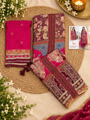 Shree Fabs Kt 375 C Pure Viscous Maslin Digital Printed Pakistani Suit