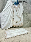 Hoor Tex Hf 990 B Premium Heavy Crunchy Crush Pakistani Suit