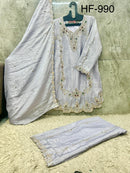 Hoor Tex Hf 990 D Premium Heavy Crunchy Crush Pakistani Suit