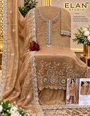 Elan Studio E 68 C Heavy Beads Embroidered Work Pakistani Suit