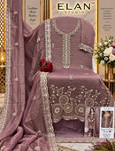 Elan Studio E 68 D Heavy Beads Embroidered Work Pakistani Suit