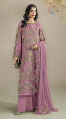 Shree Fabs Sf 5588 E Chiffon Heavy Embroidery Work Pakistani Suit