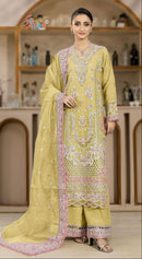 Shree Fabs Sf 5545 C Chiffon Heavy Embroidery Work Pakistani Suit