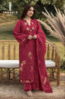 Imrozia Studio 509 A Cambric Cotton Embroidery Work Pakistani Suit