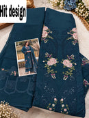 Imrozia Studio 509 B Cambric Cotton Embroidery Work Pakistani Suit
