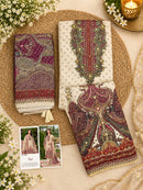 Shree Fabs Kt 419 B Pure Viscous Maslin Digital Printed Pakistani Suit