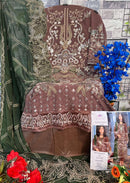 Al Khushbu 5075 Georgette Heavy Embroidered Work Pakistani Suit